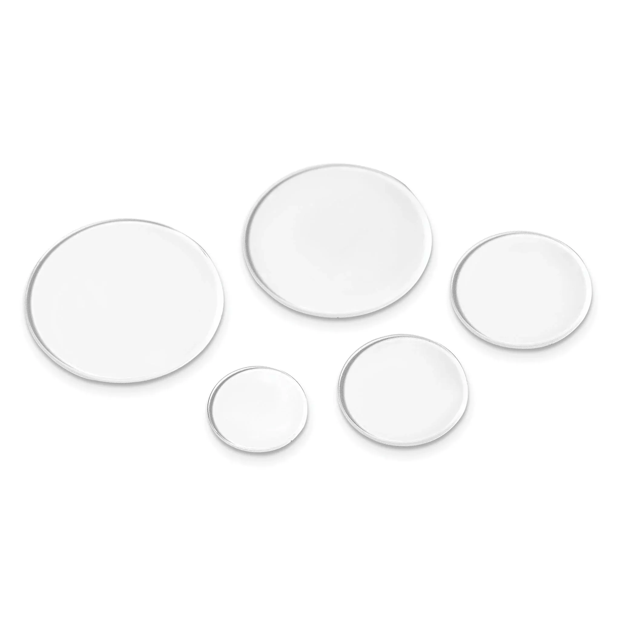 100-piece .80 & 1.00mm Mineral Crystal Blanks Assortment