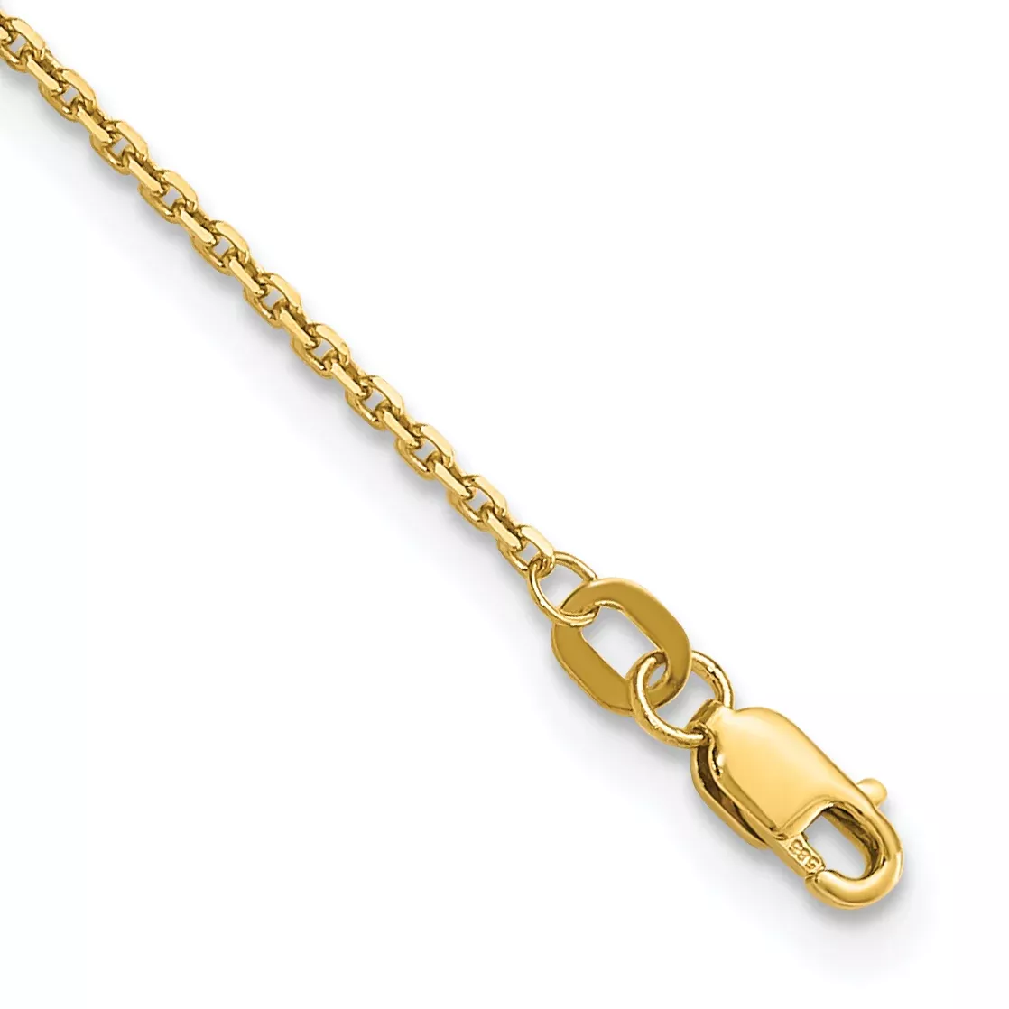 10k 1.4mm D/C Round Open Link Cable Chain