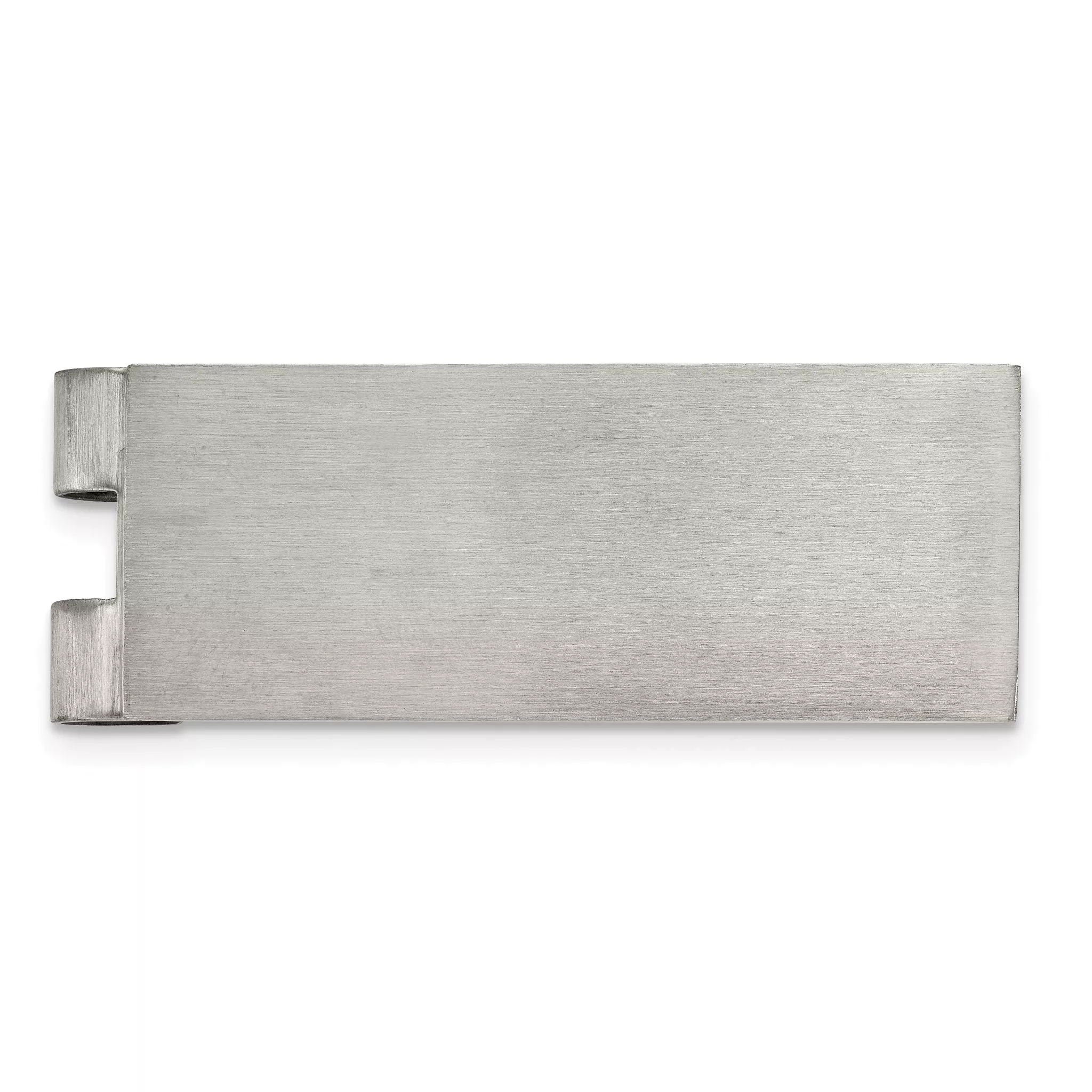 Chisel Stainless Steel Brushed Money Clip
