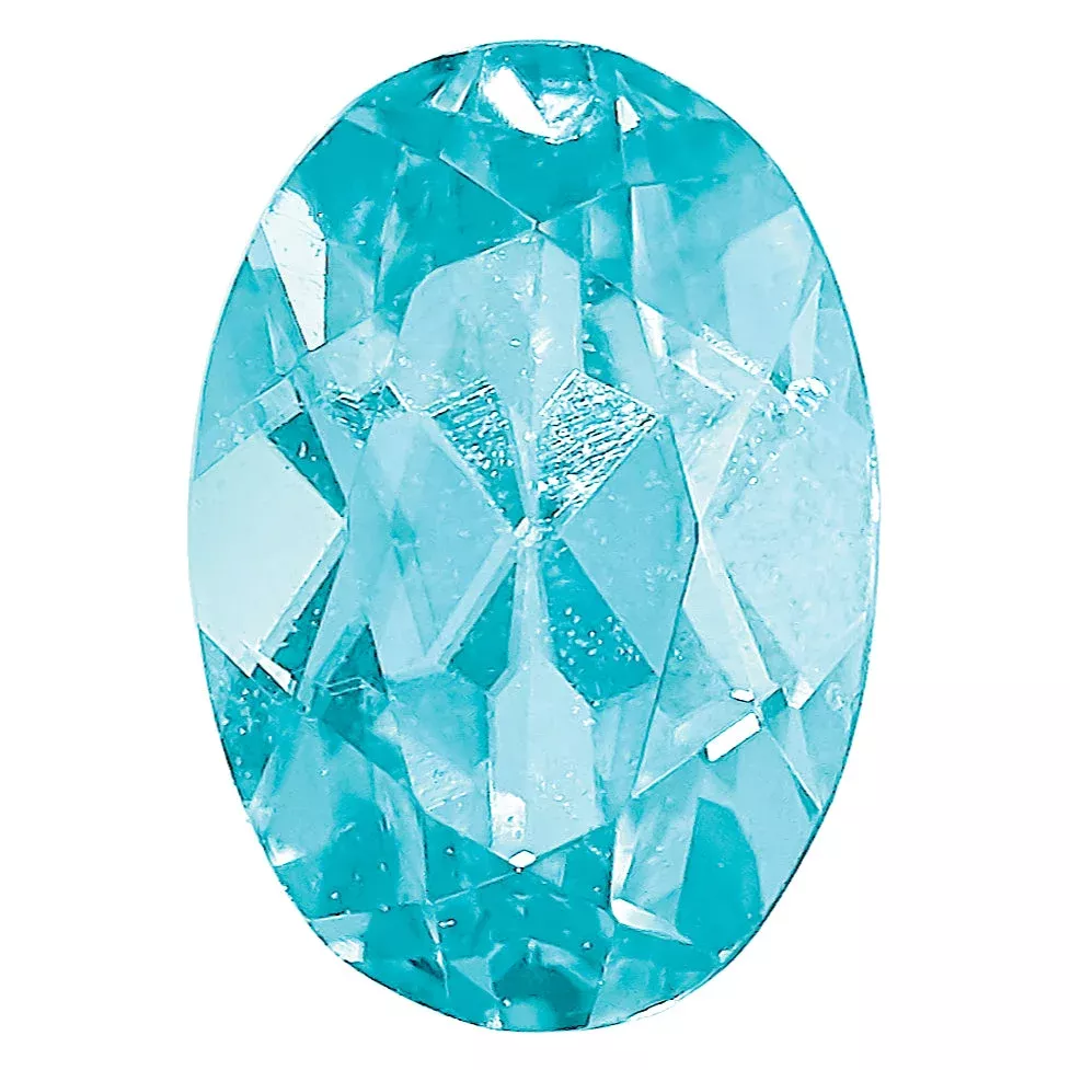 Gemstone Blue Zircon Aa Quality 5X3mm Oval
