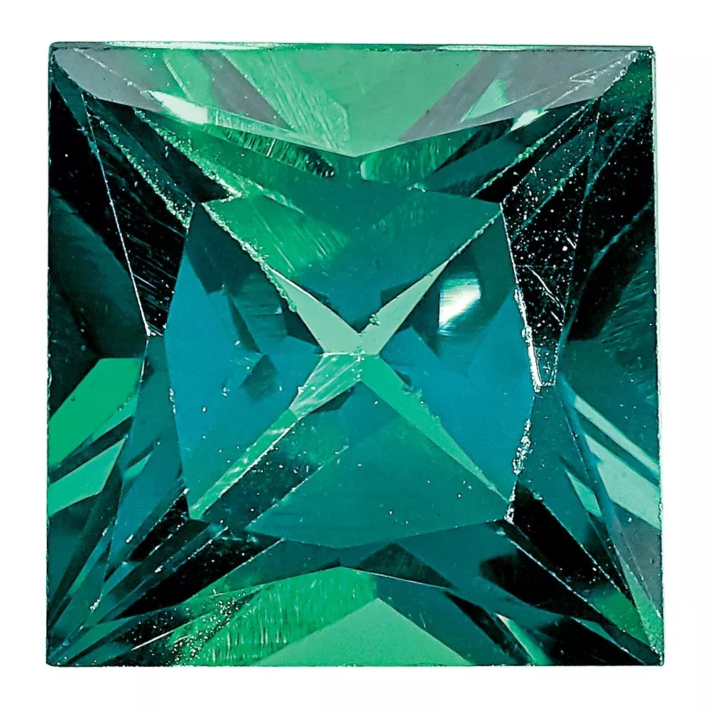 Gemstone Created Alexandrite 5mm Princess
