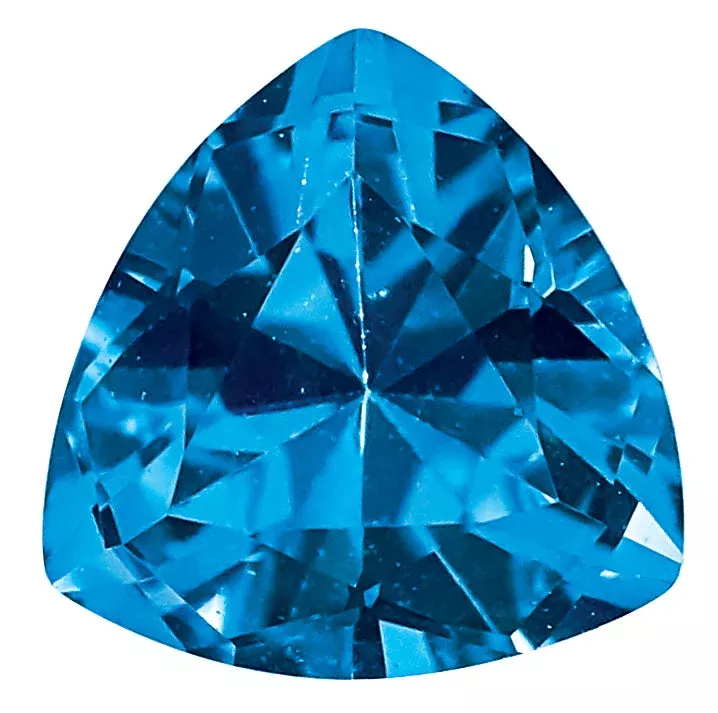Gemstone Nano Crystal 4mm Trillion December Birthstone