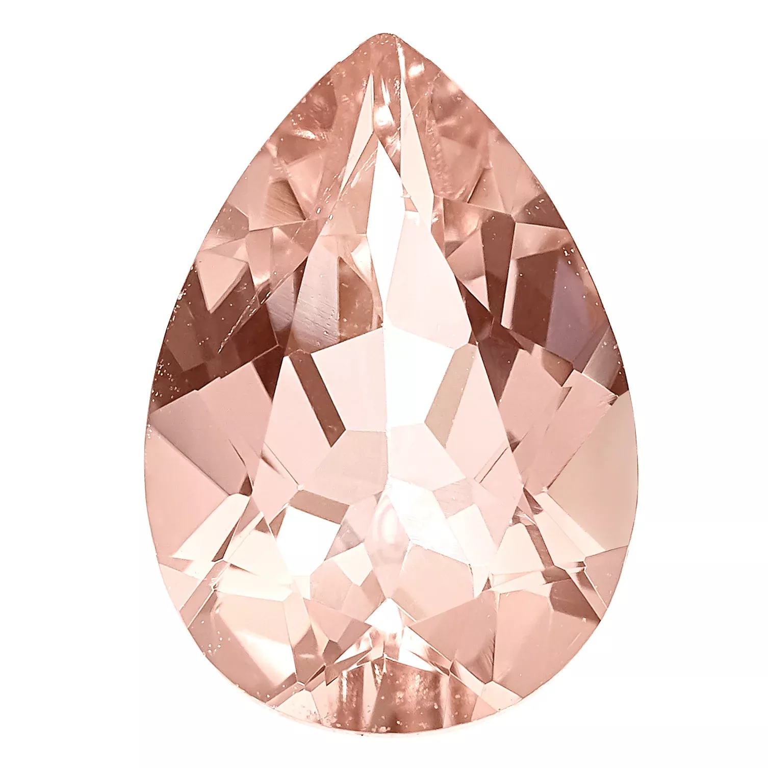 Morganite AA Quality 10x7mm Pear
