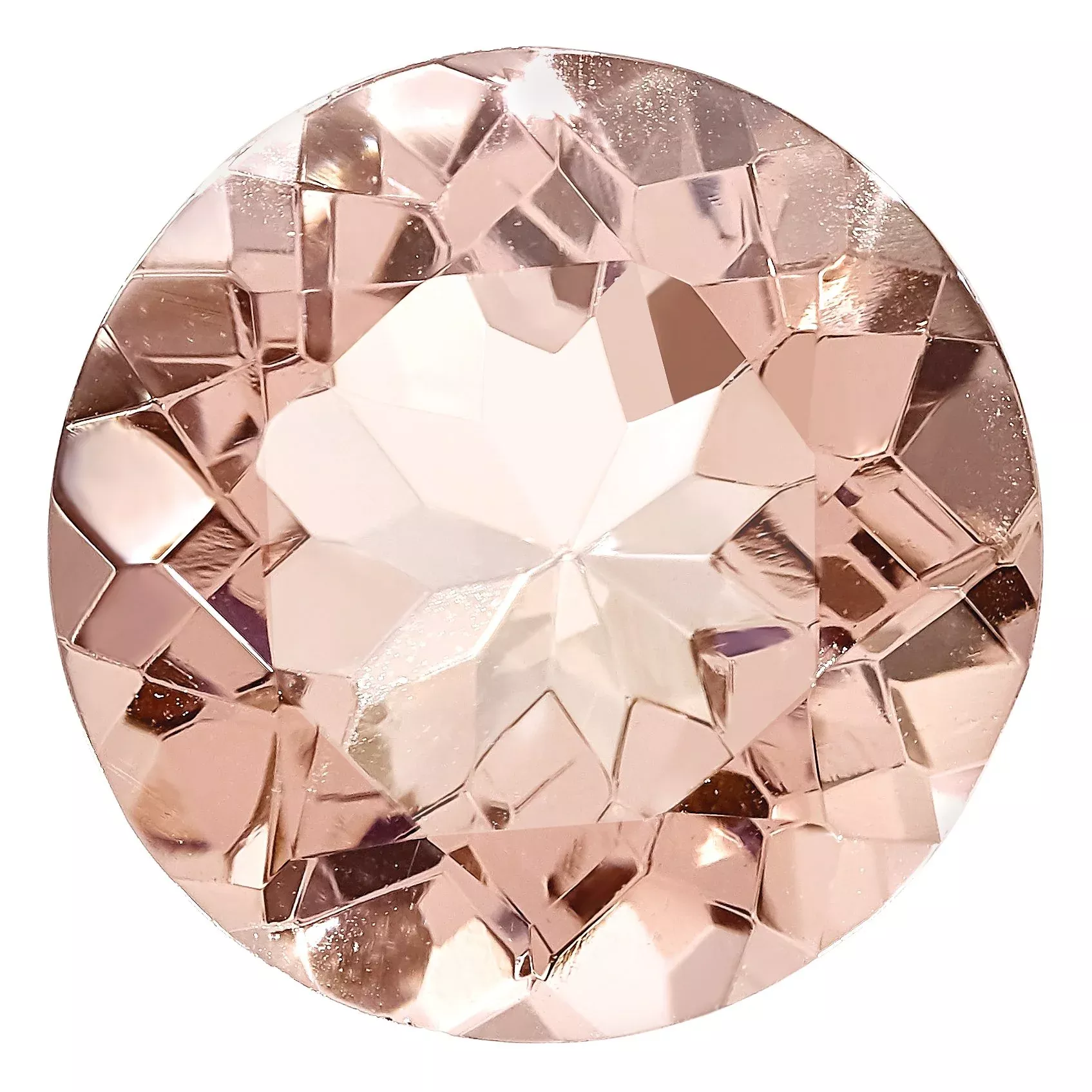 Morganite AA Quality 7mm Round