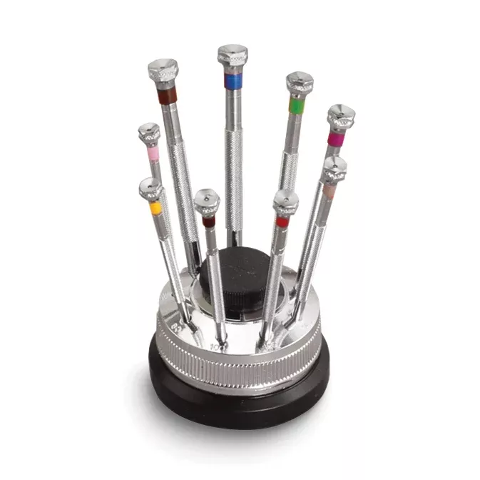 Set of 9 Watchmakers Screwdrivers