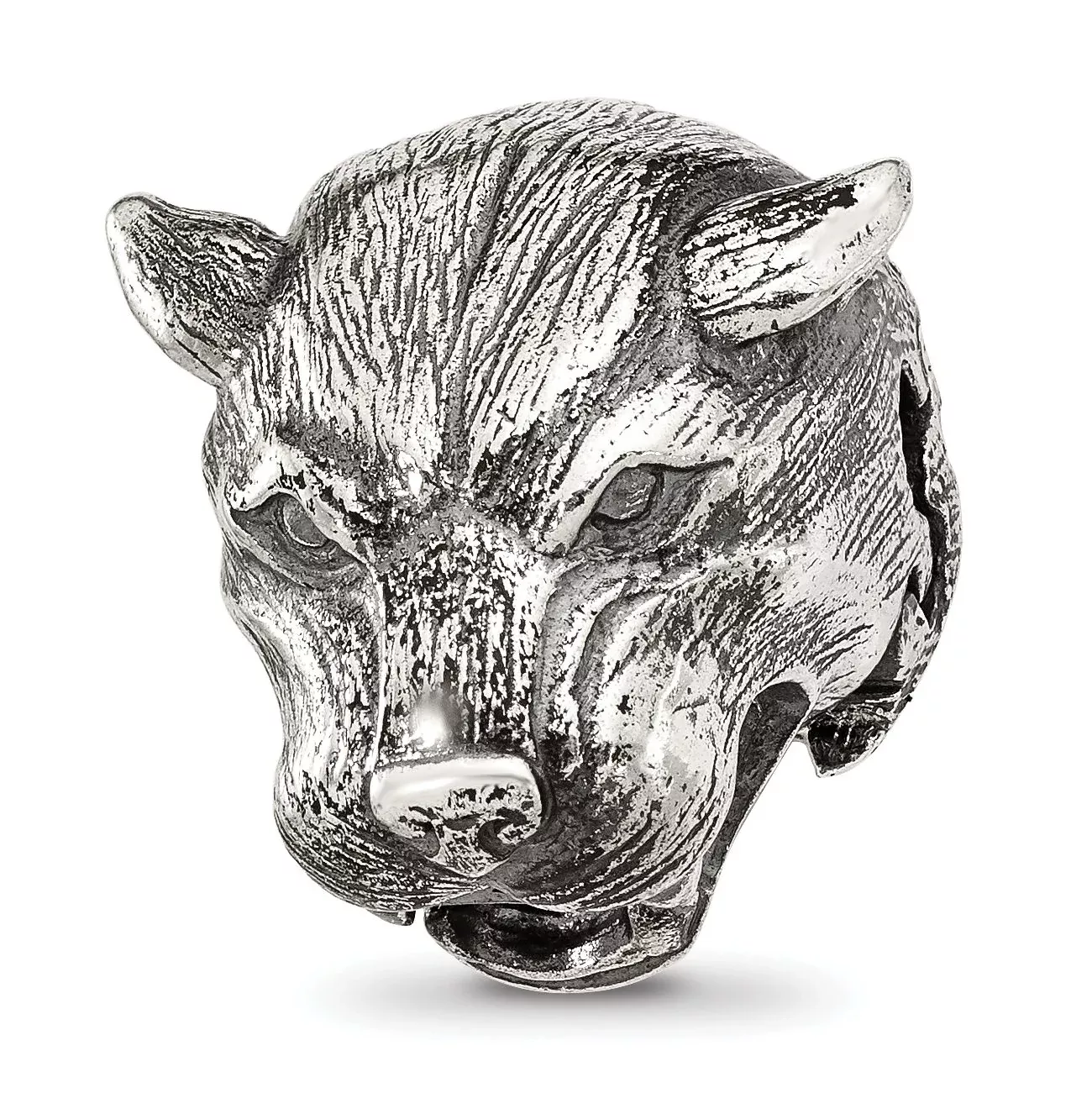 Sterling Silver Reflections Panther Hinged Bead